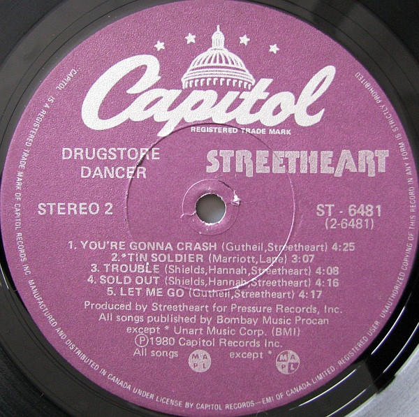 Streetheart – Drugstore Dancer LP _ In shrink ! – Image 4