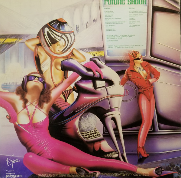 Gillan – Future Shock LP- Shrink Top Copie! – Image 3