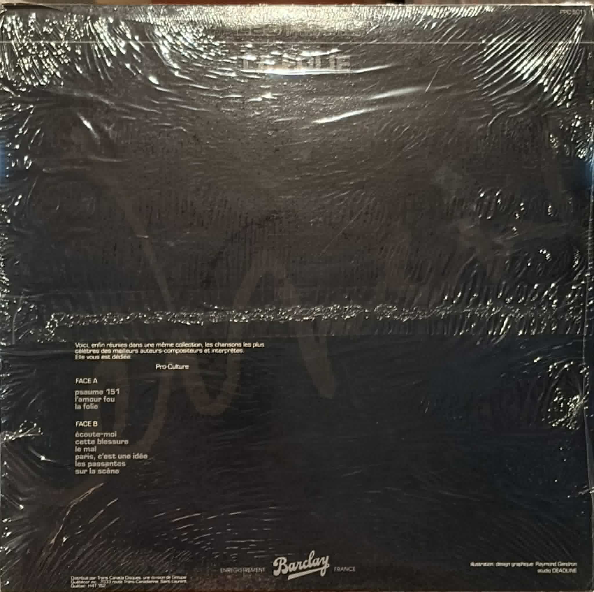 Léo Ferré – La Folie LP _ In shrink w/ hype sticker ! – Image 2