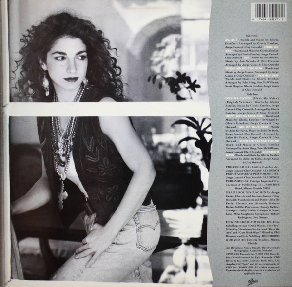 Gloria Estefan – Cuts Both Ways LP _ In shrink ! w/ hype sticker – Image 3